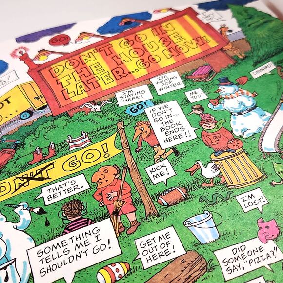 Find Freddie & Lisa in the Haunted House | Vintage 1991 Halloween Search Book - Picture 9 of 10